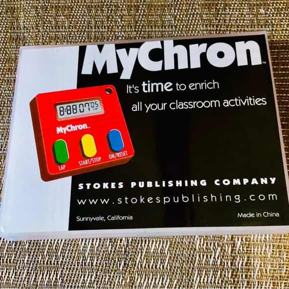 MyChron Set (12) / Student Timers / Educational / Used - Picture 3 of 5